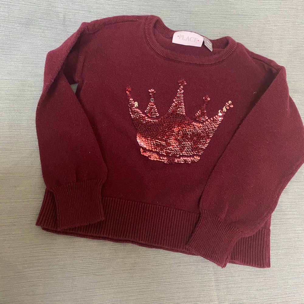 Children’s place flip sequin sweater